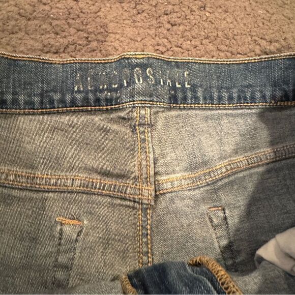 Aeropostale Jean Shorts Size 8 Distressed - Picture 4 of 10